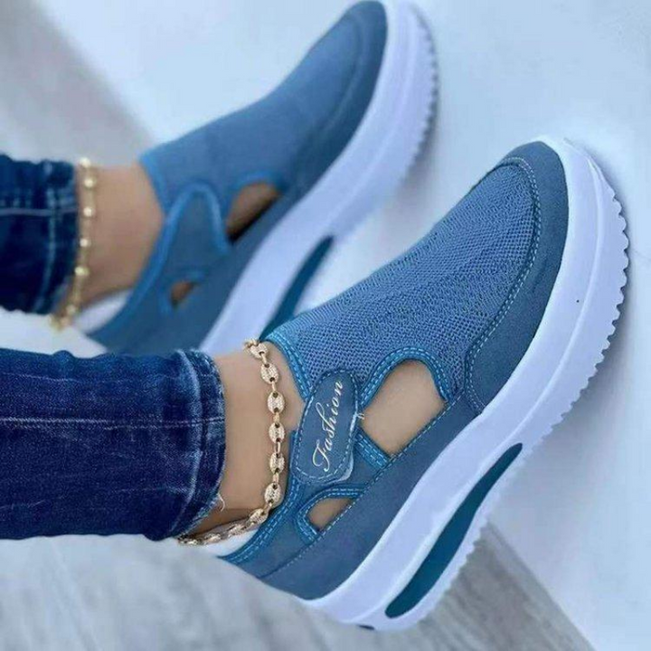 Levoire | Chaussure De Sport Féminine Respirante Bleu