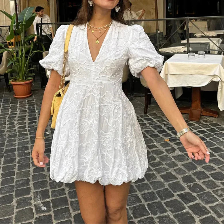 Levoire | Robe Blanche Pour Femmes Stacy