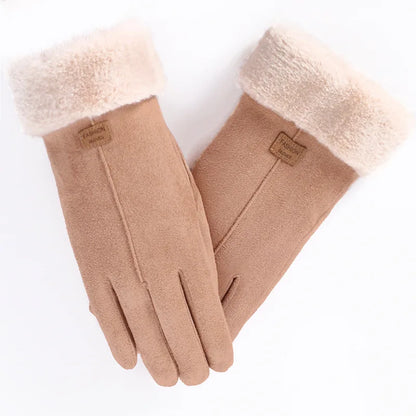 Levoire | Gants D'Hiver Pour Femmes Avec Écran Tactile Khaki