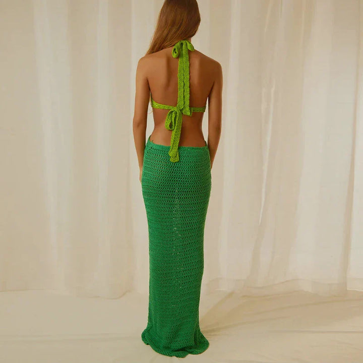Levoire | Robe Maxi En Crochet