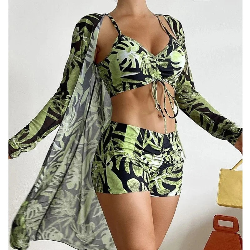 Levoire | Maillot De Bain Tankini D'Été Vert