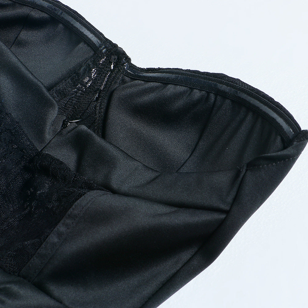 Levoire | Robes Corset-Maxi Blondes Longues En Filet