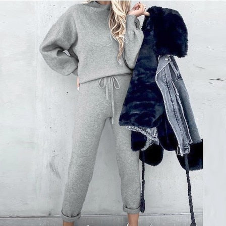 Levoire | Ensemble De Salon Deux Pièces Gris