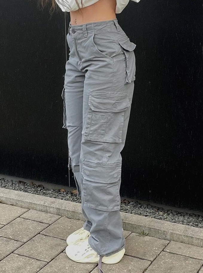 Levoire | Pantalon Cargo À Taille Large Pour Femmes