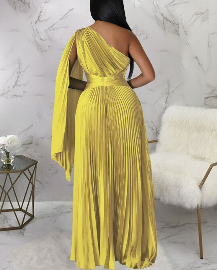 Levoire | Satinpuddings Plissé Lyskostakk Robes Longues