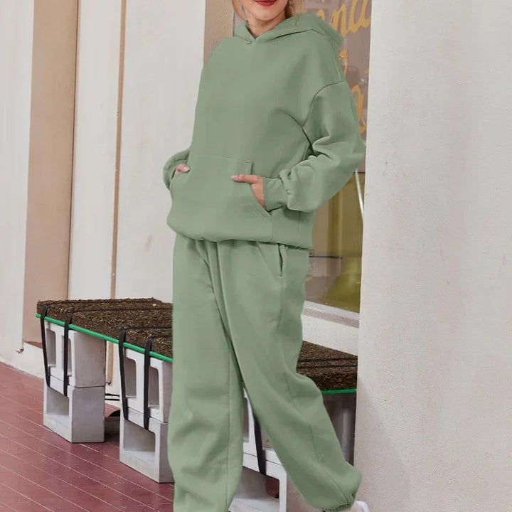 Levoire | Ensemble Sweat À Capuche Et Pantalon De Survêtement Vert