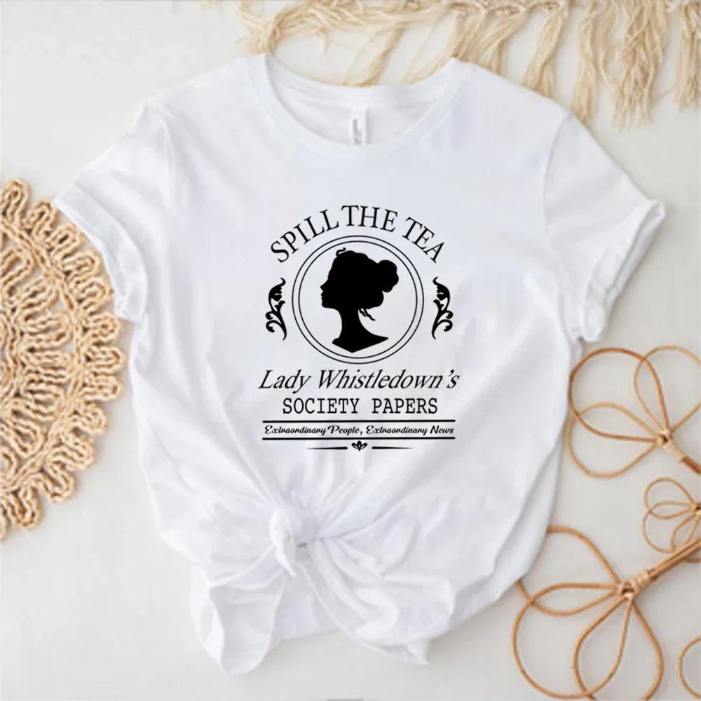Levoire | Blouse Avec Motif Élégant De La Série Bridgerton Blanc