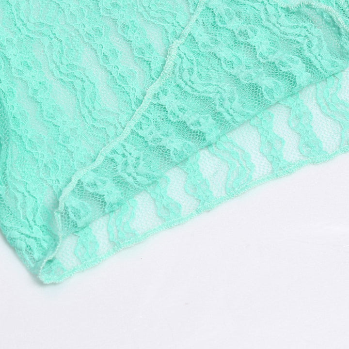 Levoire | Top Court À Manches Longues Robe Mini Plissée
