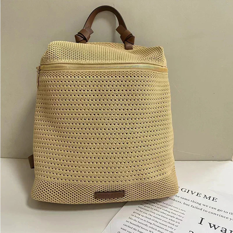 Levoire | Sac À Dos Tissé Pour Femmes Tendance Élégant Et Fonctionnel