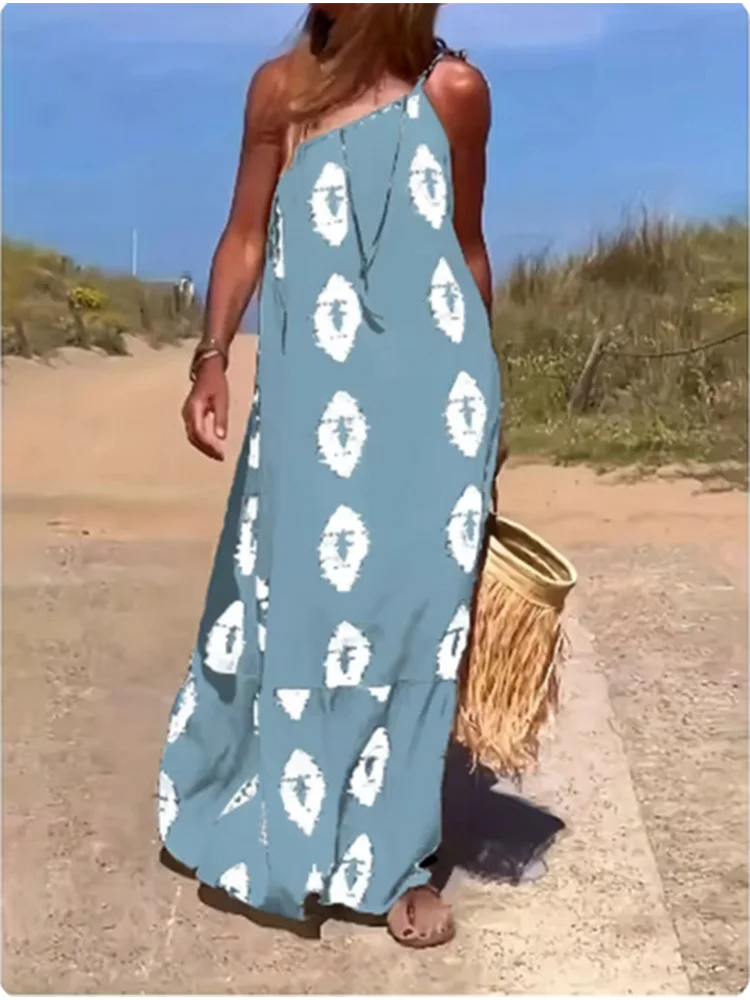 Levoire | Robe D'Été Asymétrique Bohème