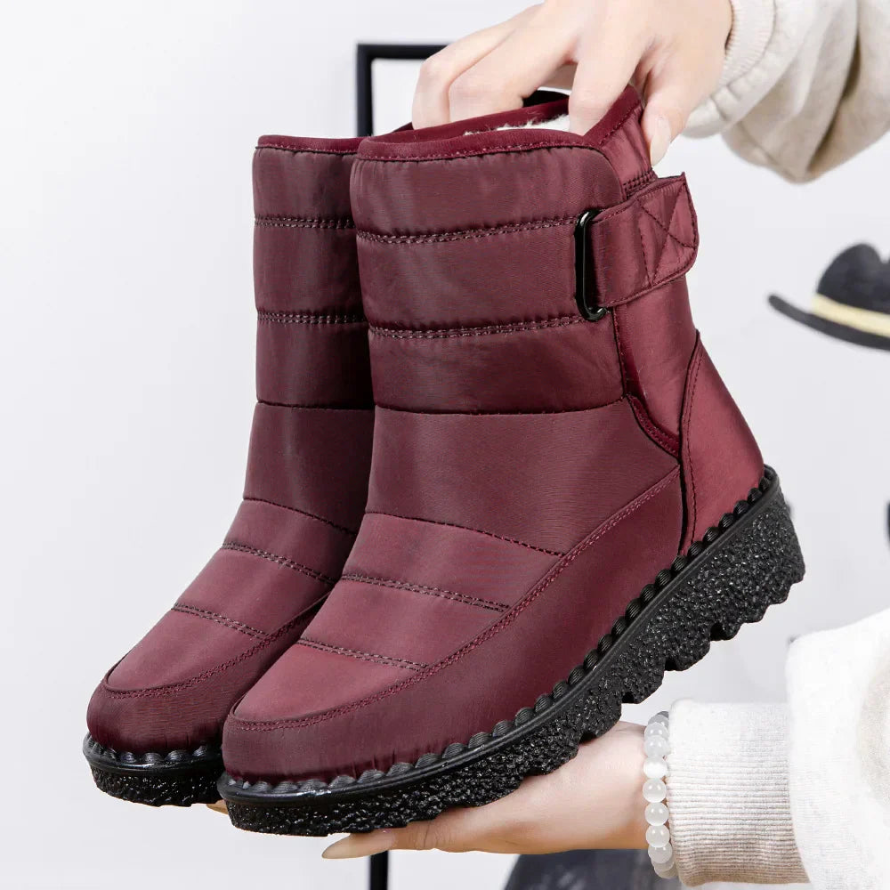 Levoire | Bottes D'Hiver Imperméables Four Femmes Rouge