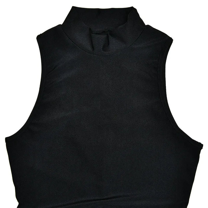 Levoire | Polo Sans Manches Top De Hanche Robes Mini
