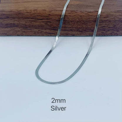 Levoire | Doré En Acier Inoxydable 2mm Argent