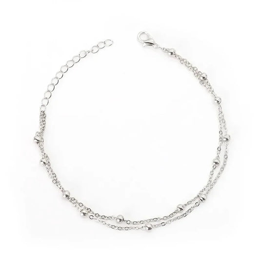 Levoire | Bracelet Perles Tendance Argent