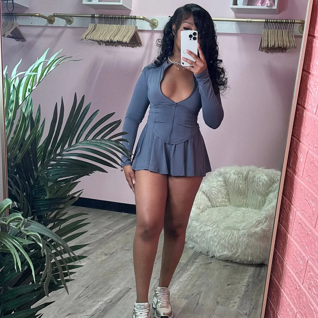 Levoire | Sportives Streetwear Ensemble 2 Pièces Gris