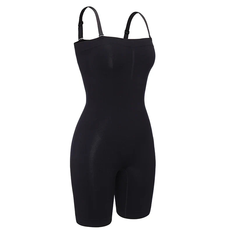 Levoire | Combinaison De Lingerie Sculptante Avec Bretelles Amovibles Noir