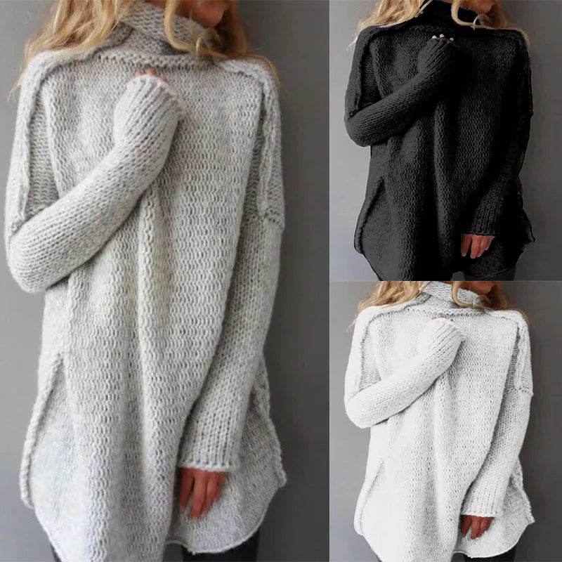 Levoire | Pull À Col Roulé En Tricot