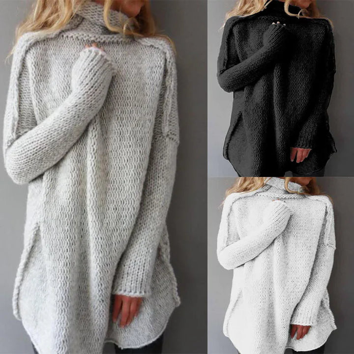 Levoire | Pull À Col Roulé En Tricot