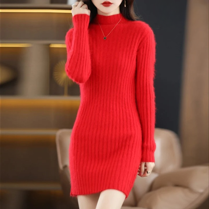 Levoire | Robe Avec Sensation De Cachemire Pour Femmes Rot