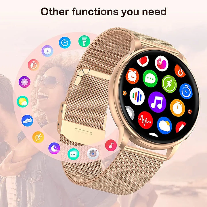 Levoire | Montre Connectée Bluetooth Avec Fonction Vocale Pour Femmes