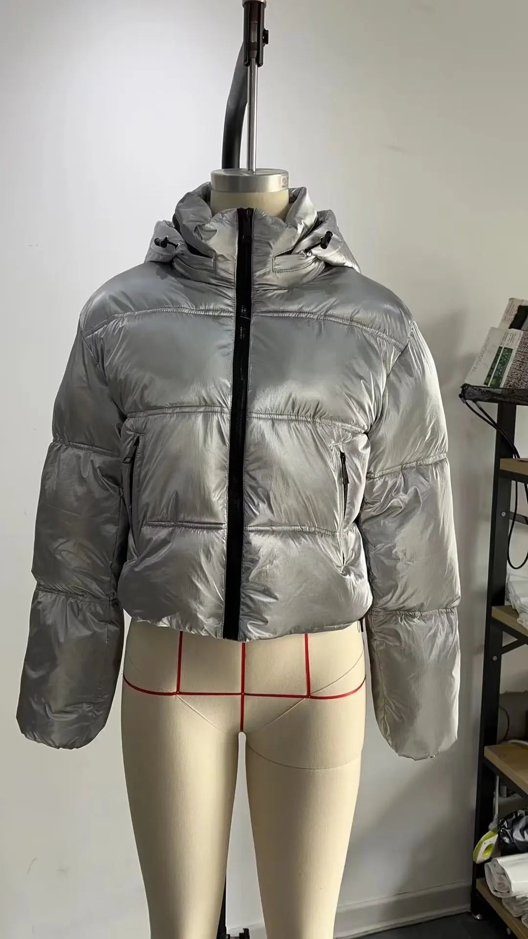 Levoire | Sweat-Shirt À Capuche À Col Haut À Manches Longues Avec Poches