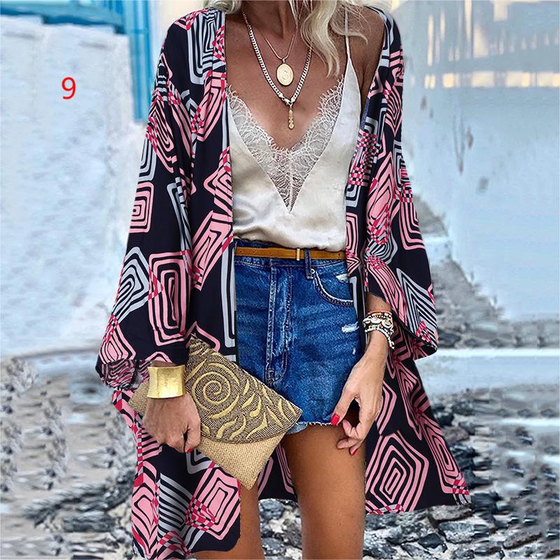 Levoire | Blouse Florale Décontractée Lâche Plage