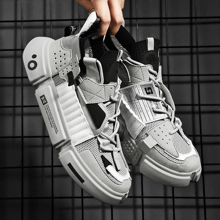 Levoire | Chaussures en Maille Suspendues Gris