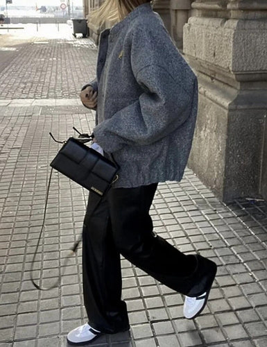 Levoire | Veste Bomber Décontractée Ample
