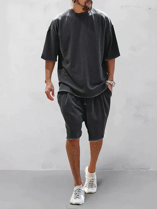 Levoire | Ensemble Oversize - Coupe Tendance & Grand Confort Gris clair