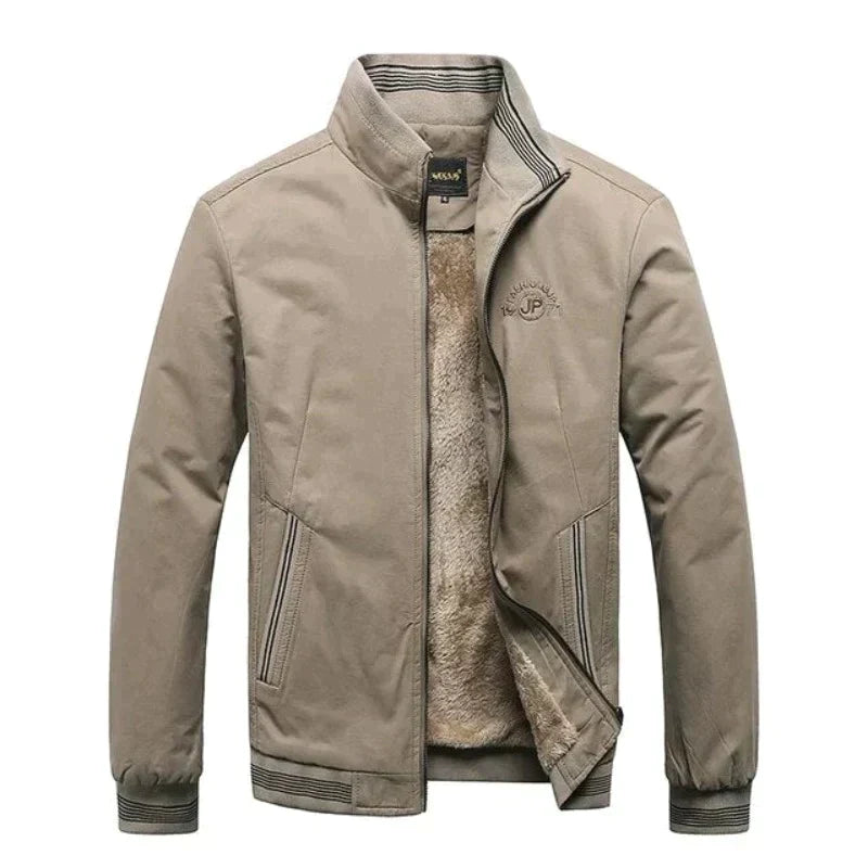 Levoire | Veste d'hiver avec Doublure en Polaire et Design Élégant pour Femmes Kaki