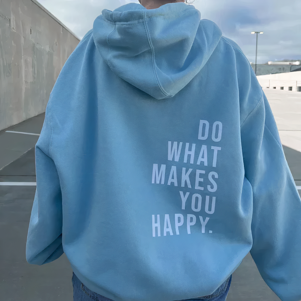 Levoire | Sweat à capuche oversize Bleu