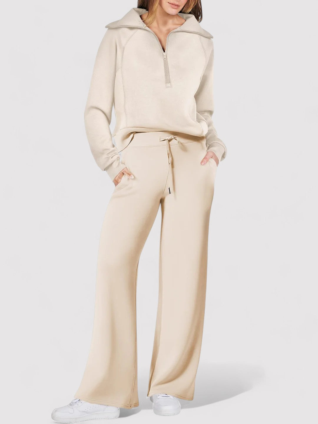 Levoire | Ensemble Lounge Confortable 2 Pièces Beige