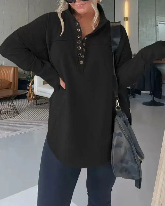 Levoire | Pull Fluff Et Chic Hiver Noir