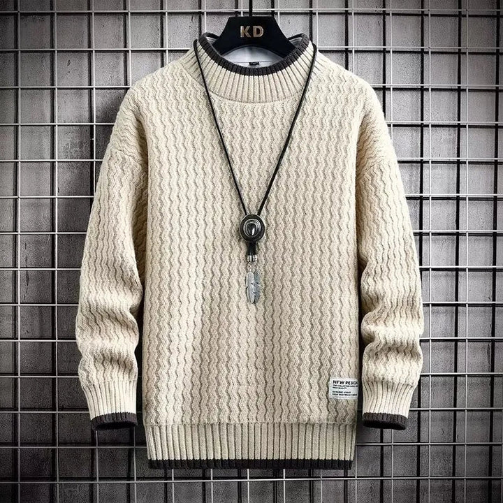 Levoire | Pull en maille douce et chaude Beige