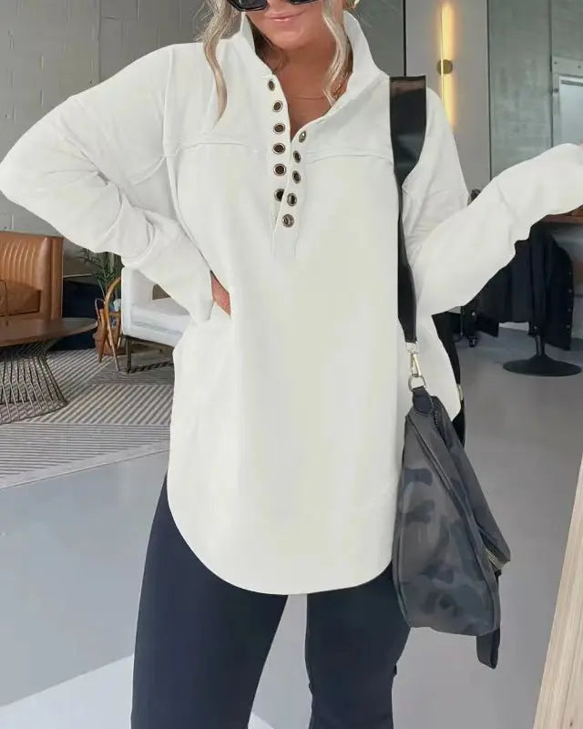 Levoire | Pull Fluff Et Chic Hiver Blanc