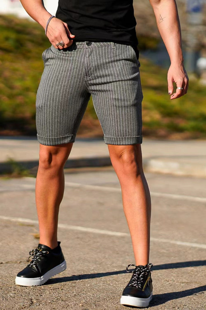 Levoire | Pantalon Court À Motifs Noir