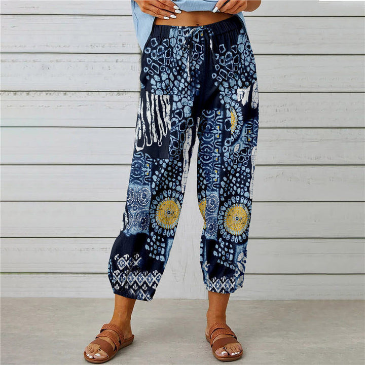 Levoire | Pantalons Élégants Et Confortables Bleu foncé