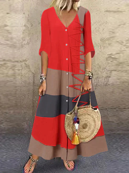 Levoire | Robe élégante et sans effort Rouge