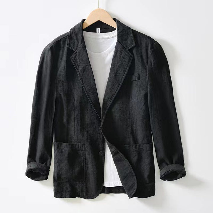 Levoire | Veste Pour Hommes À Deux Boutons Noir