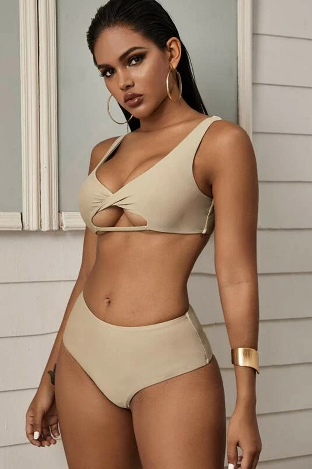 Levoire | Décolleté avant Bikini taille haute