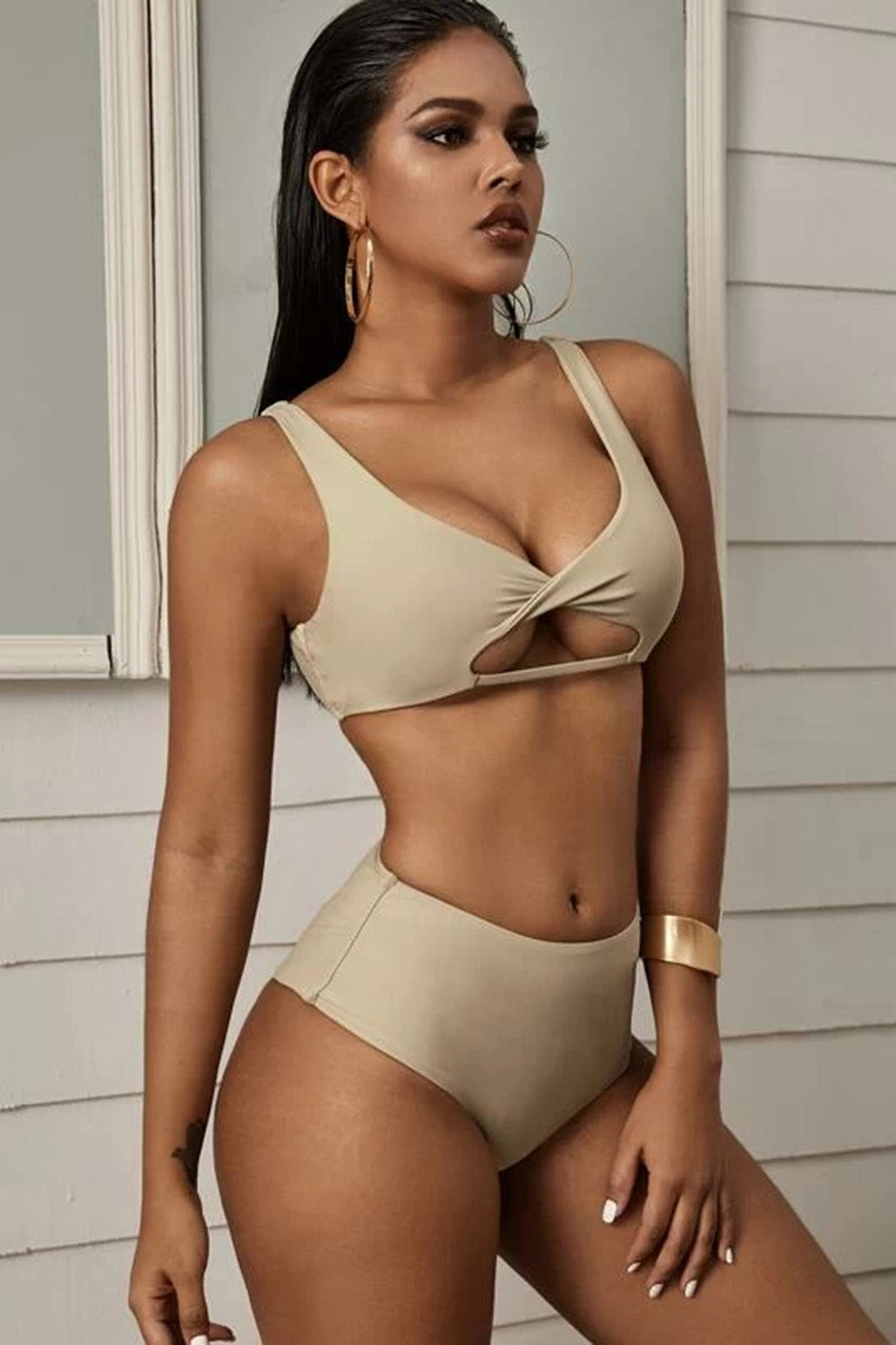 Levoire | Décolleté avant Bikini taille haute