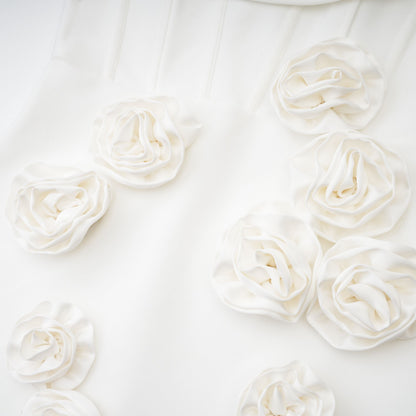 Levoire | Robe À Épaules Dénudées À Fleurs