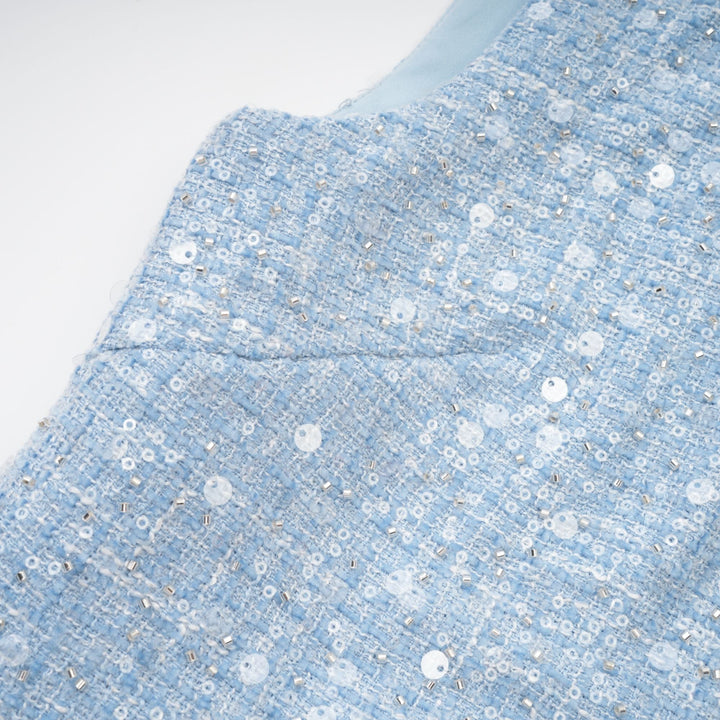 Levoire | Robe Mini En Tweed Pailleté