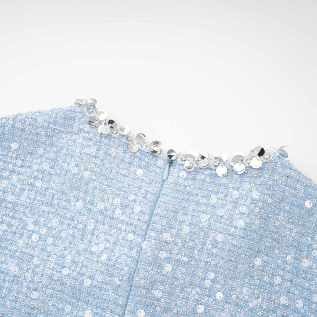 Levoire | Robe Mini En Tweed Pailleté