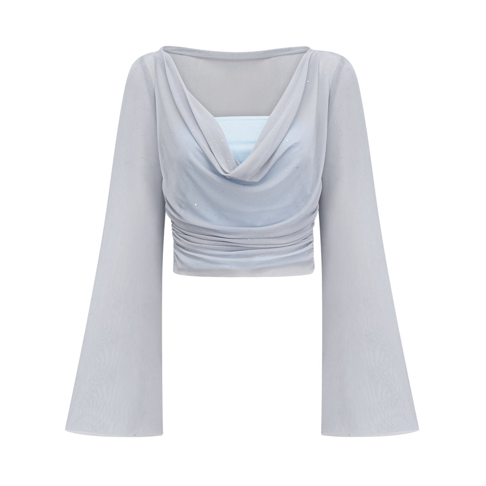 Levoire | Ensemble De Top & Jupe Semi-Transparent