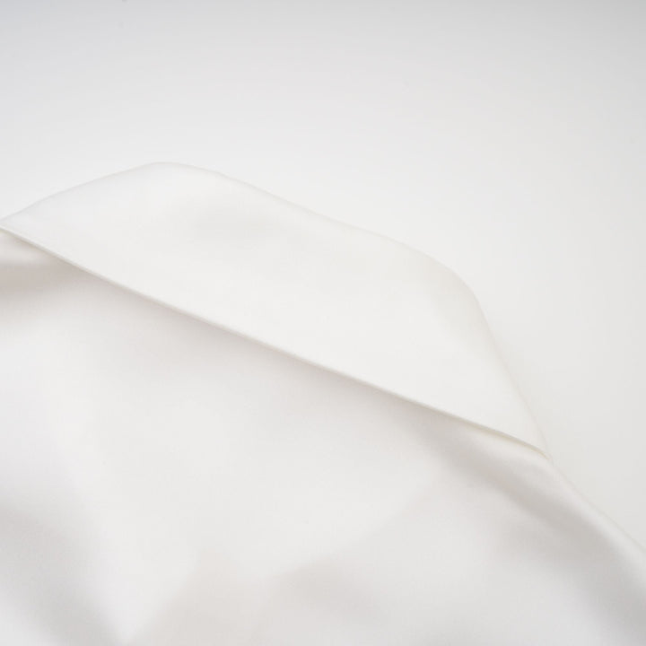 Levoire | Blanc Blouse À Encolure Froncée