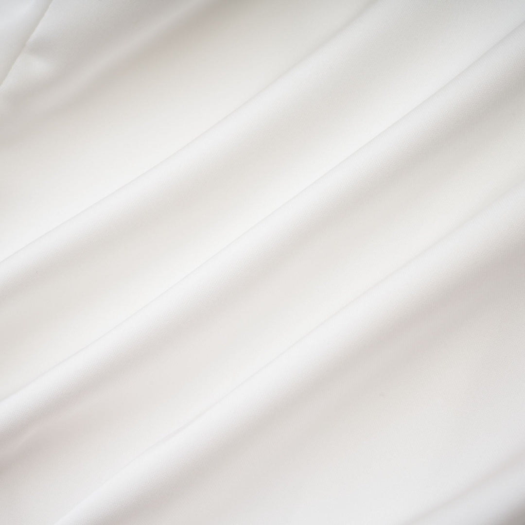 Levoire | Blanc Blouse À Encolure Froncée