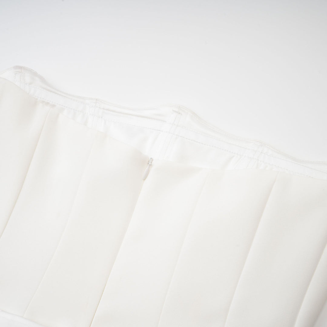 Levoire | Robe Maxi Drapée Off-Shoulder