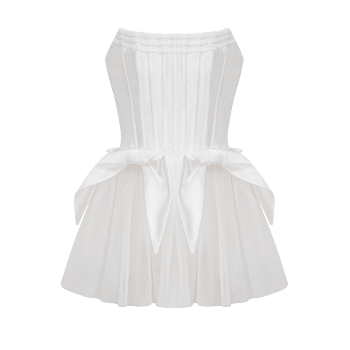 Levoire | Corset Tulle Mini Robe