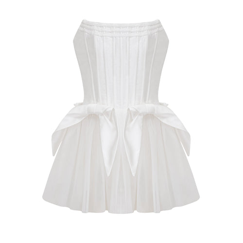 Levoire | Corset Tulle Mini Robe